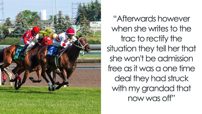 Racetrack Refuses Woman The Same Deal They Had With Her Dad, She Refuses Them The Right To Her Road