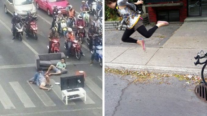 45 Of The Silliest Things That Were Ever Captured On The Streets