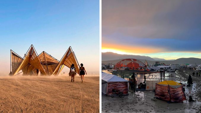 73,000 Burning Man Festivalgoers Stranded In A Muddy Swamp Amid Torrential Rain