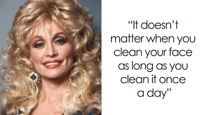 Dolly Parton Reveals Wearing “Glamorous Trash” Makeup To Bed Every Night Since The ‘80s