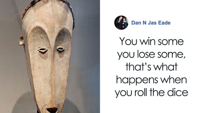 Couple Sued Art Dealer Who Bought Ritual African Mask For $158 And Flipped It For $4.4 Million