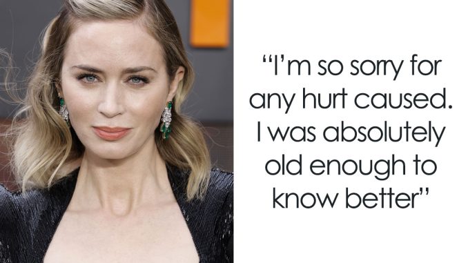 “I’m Appalled”: Emily Blunt Issues Apology For Fat-Shaming Chili’s Waitress 11 Years Ago