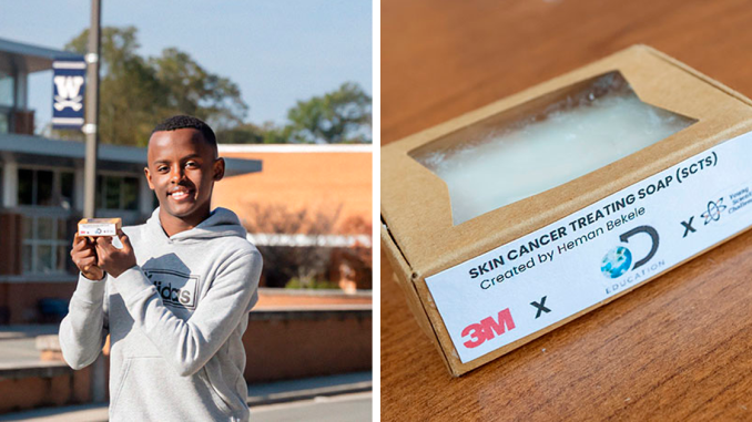 14-Year-Old Invents Soap That Treats Skin Cancer, Becomes America’s Top Young Scientist
