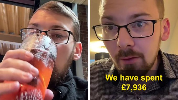 British Man Drinking 2,000 Pints In 200 Days Miscalculates, Sets Himself Up For A Dramatic Finale