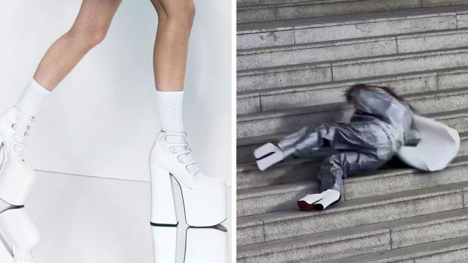 Marc Jacobs Model Throws Herself Down Stairs In A Bizarre Marc Jacobs Bag Ad, Goes Viral
