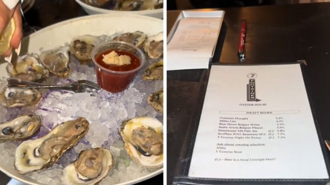 Woman Who Slurped Down 48 Oysters On A Date Baffled After Date Leaves Her With The Bill