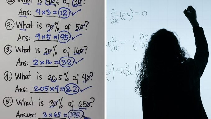 People Don’t Understand Why This Math Hack To Calculate Percentages Isn’t Taught In Schools