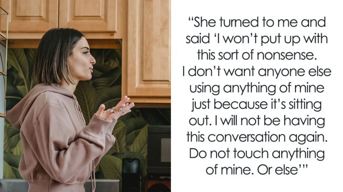 Petty Woman Refuses To Share Anything, Roommate Maliciously Complies And Enacts The Same Rule
