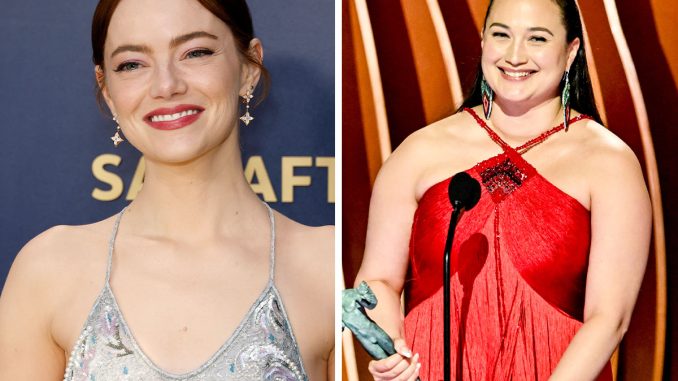 Fans Are Applauding Emma Stone For How She Handled Losing The SAG Award To Lily Gladstone