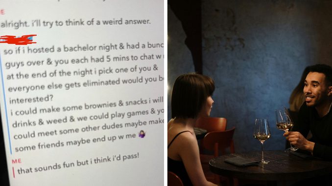 Woman Who Ghosted Man Invites Him To “Bachelorette” Night To Compete With Other Suitors