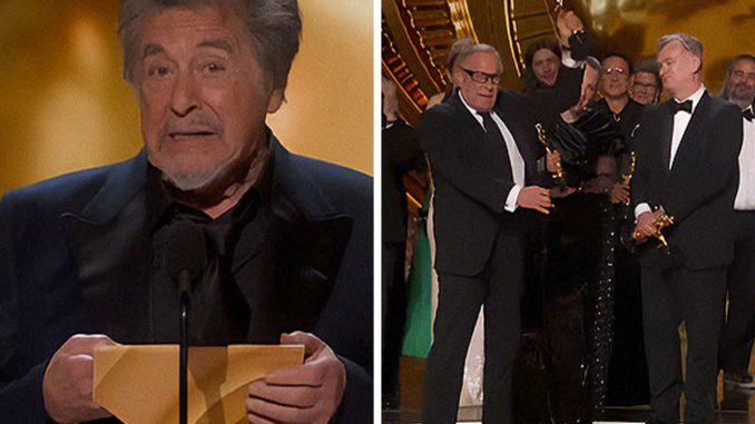 Oscars Viewers Were Left Confused By Al Pacino’s Unconventional “Best Picture” Announcement