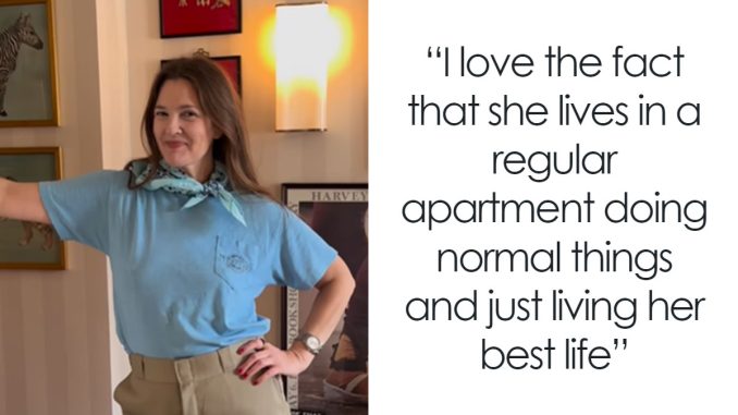 After Showing Her Small TV, Drew Barrymore Stuns Fans By Sharing A Clip Of Her “Regular Apartment”