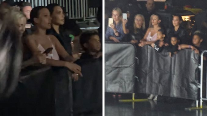 Fans Baffled After Kim Kardashian And Bianca Censori Seen Together At Kanye’s Listening Party