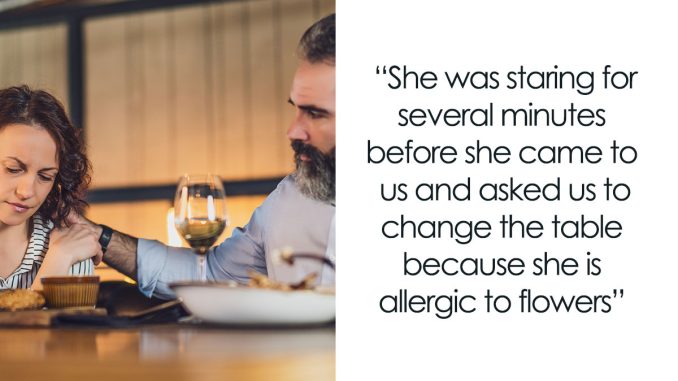 Woman Refuses To Change Tables In A Restaurant To Accommodate Another Diner’s Allergy