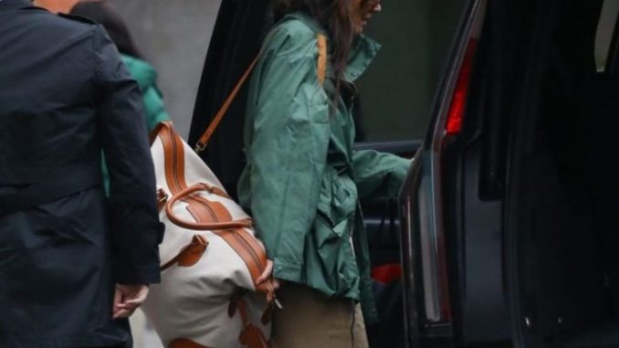 Fashionista Suri Cruise Leaves NYC With Mom Katie Holmes For the Holiday Weekend