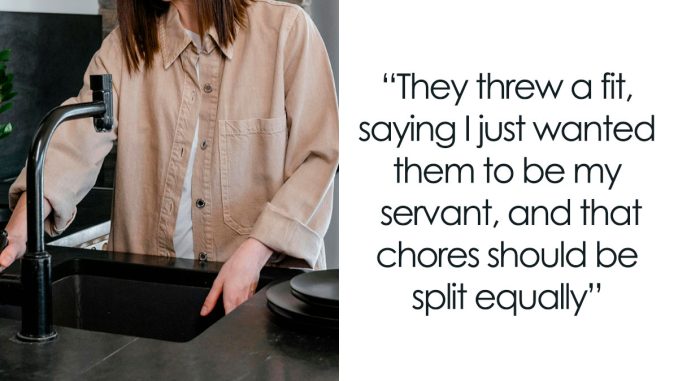 Homeowner Will Only Let Partner Quit Their Job If They “Do 40 Hours Of Chores Every Week”