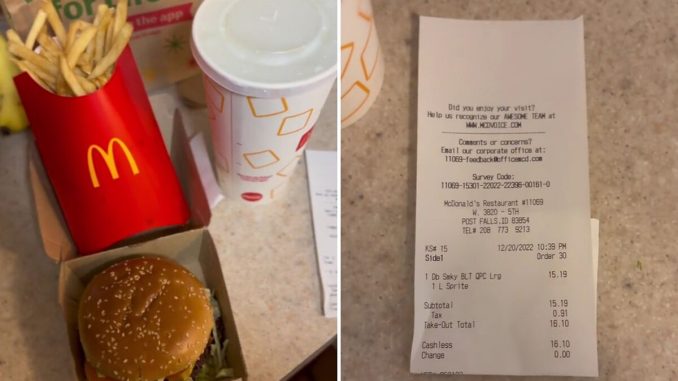 “McDonald’s Has Gotten Too Cocky”: Internet Blasts Fast-Food Chain For Crazy-High Burger Prices