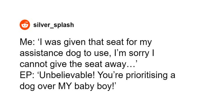 “You’re Prioritizing A Dog Over My Baby Boy”: Entitled Parent Freaks Out Over Plane Seats