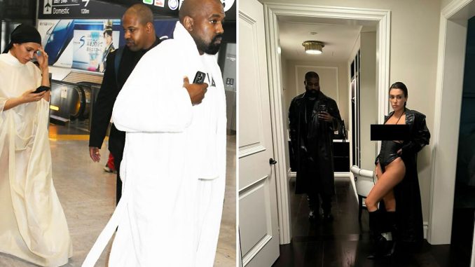 Kanye West’s Wife Bianca Censori Turns Heads In Japan Wearing “Dress Jesus Might’ve Worn”