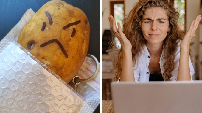 Dad And Daughter Get Back At “Control Freak” Mom With A Hilarious “Revenge Potato”