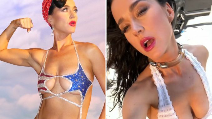 “Katy 4 President!!”: Katy Perry’s Fourth Of July Bikini Post Makes Fans “Pledge Allegiance”