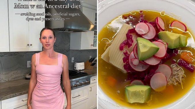 Woman Stuns The Internet By Sharing What She Eats On The “Ancestral Diet”