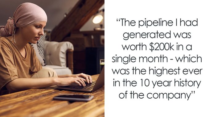 Employee Is Put On Performance Review For Not Meeting KPIs While Undergoing Cancer Treatment