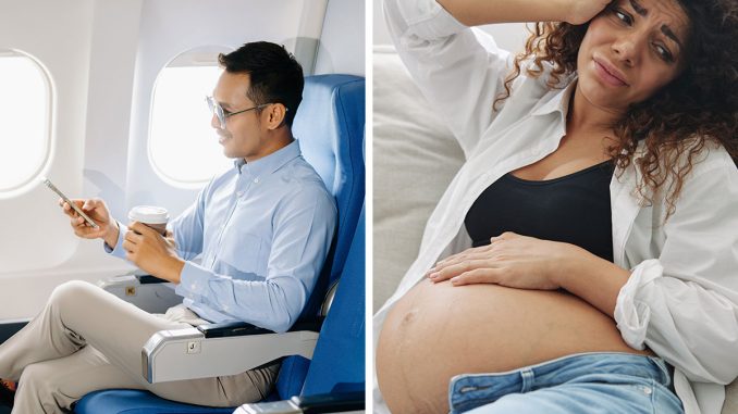 Man Refuses To Sacrifice His Comfortable Plane Seat He Paid Extra For A Random Woman “Due To Her Condition”