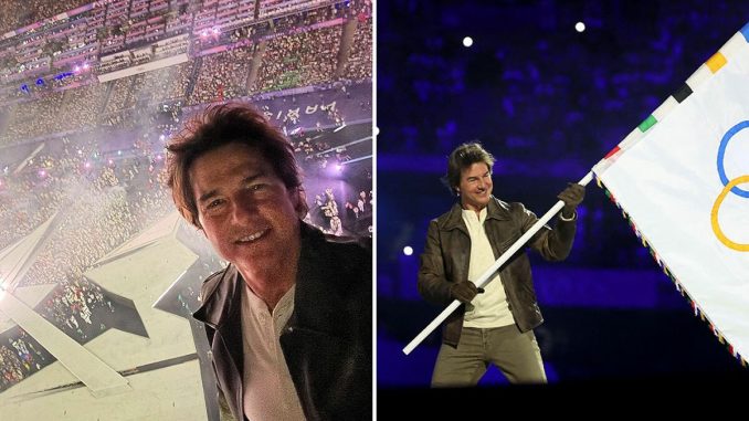 Fans Stunned By Tom Cruise’s “New Face” At Olympics Closing Ceremony