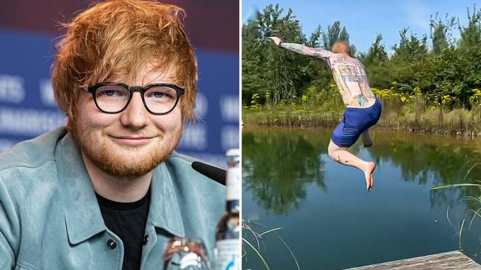 Ed Sheeran’s Neighbors Furious After He’s Caught Swimming In Pool He Said Was Wildlife Pond