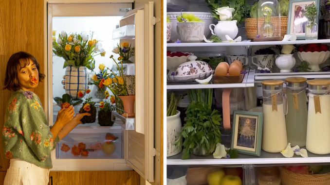 Wife’s Fridgescaping Infuriates Husband: “I Find The Hobby Stupid”