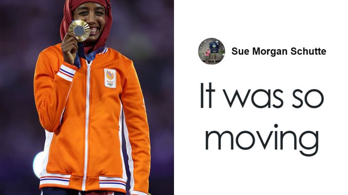 Olympic Gold Medalist Wearing Hijab On Podium Is “Slap In Face Of Xenophobic France”, Fans Claim