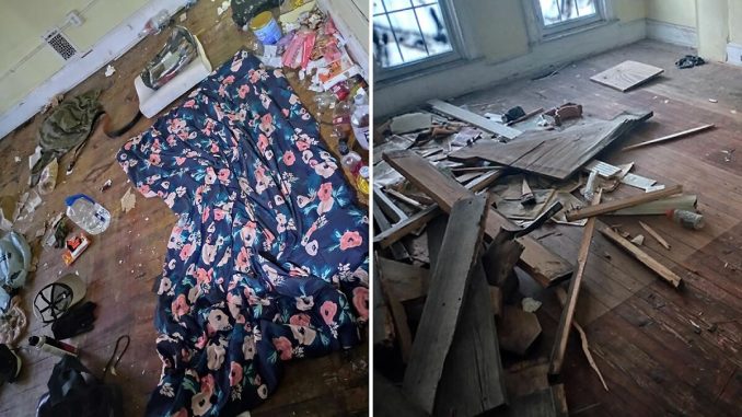 “Not A Can Of Baby Formula”: Released Prisoner Told To Clean Up House He’s Squatting In