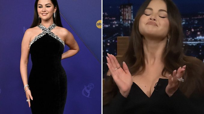 Selena Gomez’s Emmy Loss Reaction Mirrors “Tonight Show” Bit, Clip Goes Viral With Over 1M Views