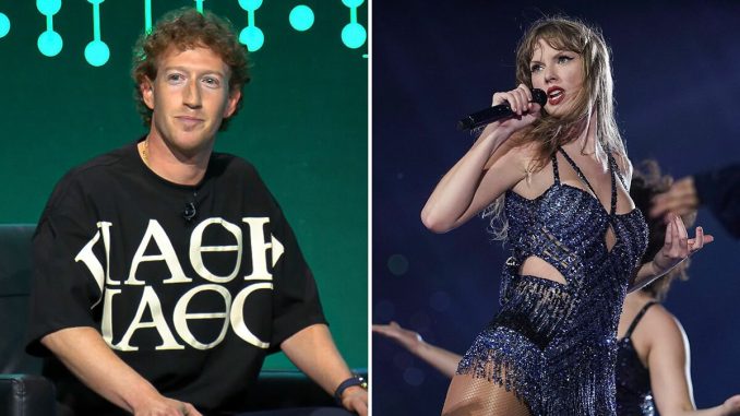 Mark Zuckerberg Sparks Debate After Shutting Down Daughter Who Wants To Be “Like Taylor Swift”