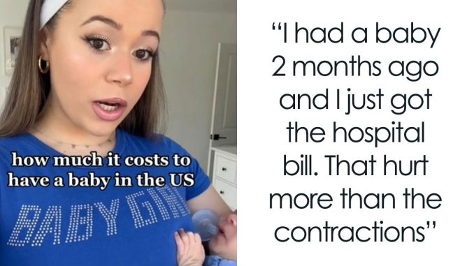 Mom Says A Crazy Hospital Bill After Giving Birth “Hurt More Than The Contractions”, Goes Viral