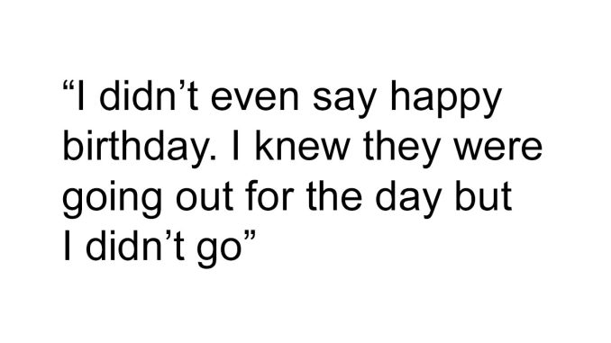 “AITA For Ignoring My Dad’s Birthday And Not Getting Him A Gift?”