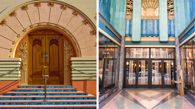 25 Intricate Art Deco Doors From Iconic Locations All Over The World