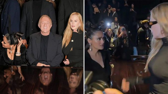 Lip Reader Reveals What Nicole Kidman Said To Salma Hayek During Viral Heated Exchange