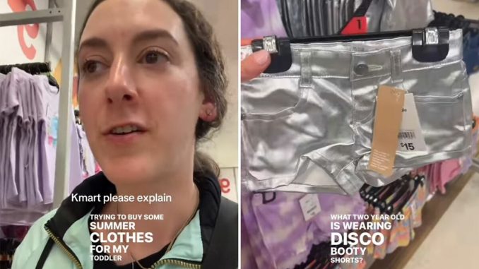 “Disgusted!”: Mom Sparks Fury After Exposing The Length Of Kids’ Shorts At A Department Store