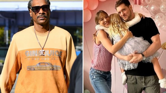 “Made Me Almost Cry”: Snoop Dogg Emotional After Michael Bublé’s Daughter Listened To His Song