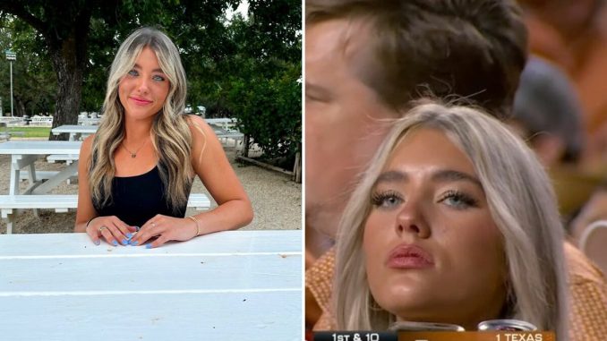 Viewers Track Down Stunning Blonde Who Went Viral During Texas Vs Georgia Game Telecast