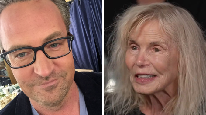 Matthew Perry’s Mom Reveals He Predicted His Passing In Chilling Conversation: “It Worried Me”