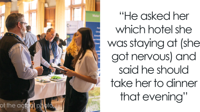 Creepy Man Invites A College Freshman At A Career Fair For Dinner, Faces The Wrath Of Her Sister