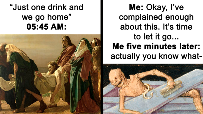 80 Times Great Works Of Art Were The Perfect Canvas For The Funniest Memes (New Pics)