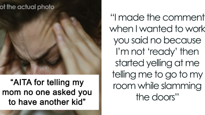 Mom Keeps Having Kids She Can’t Afford, Teen Finally Loses Patience