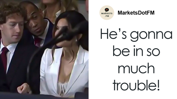 Mark Zuckerberg Caught Looking At Lauren Sánchez Again, This Time In His Own Territory