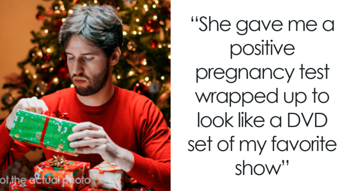 Guy Tells Sister Her Pregnancy Announcement Doesn’t Count As An Xmas Present, She Gets Upset