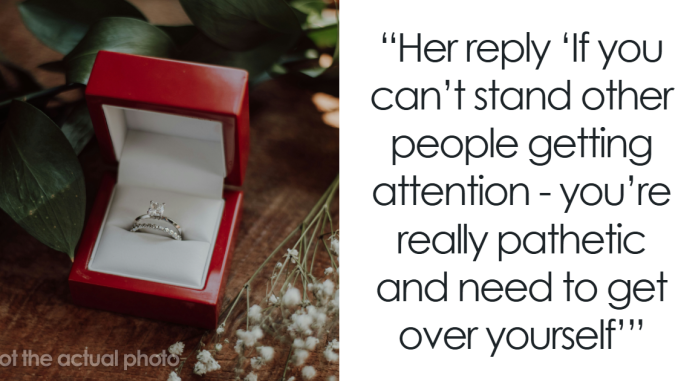 Best Friend Wants To Get Engaged At Bride’s Wedding, Calls Her “Pathetic” For Saying No
