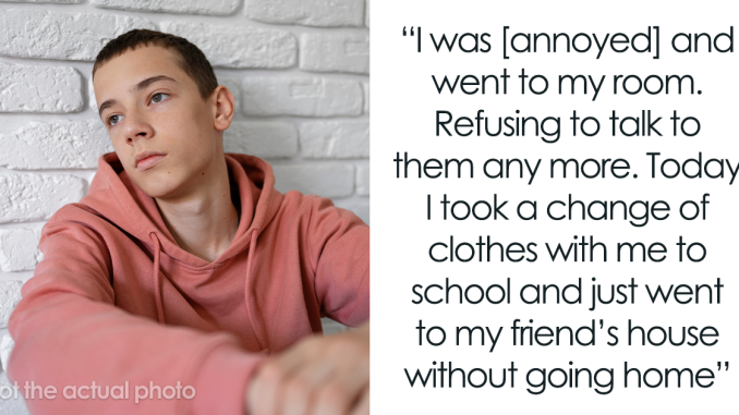 17YO Forced To Move Out As 38YO Sis Keeps Forcing Him To Watch Her 2 Young Kids, She’s Livid